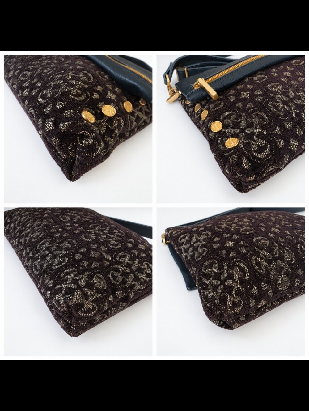 Hammitt VIP Large Antique Atelier Studded Leather Crossbody Special Edition - Picture 16 of 16